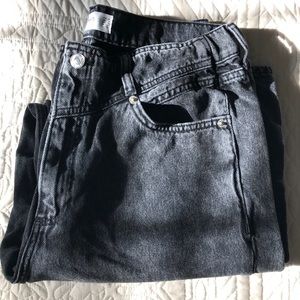 Mango wide leg jeans
